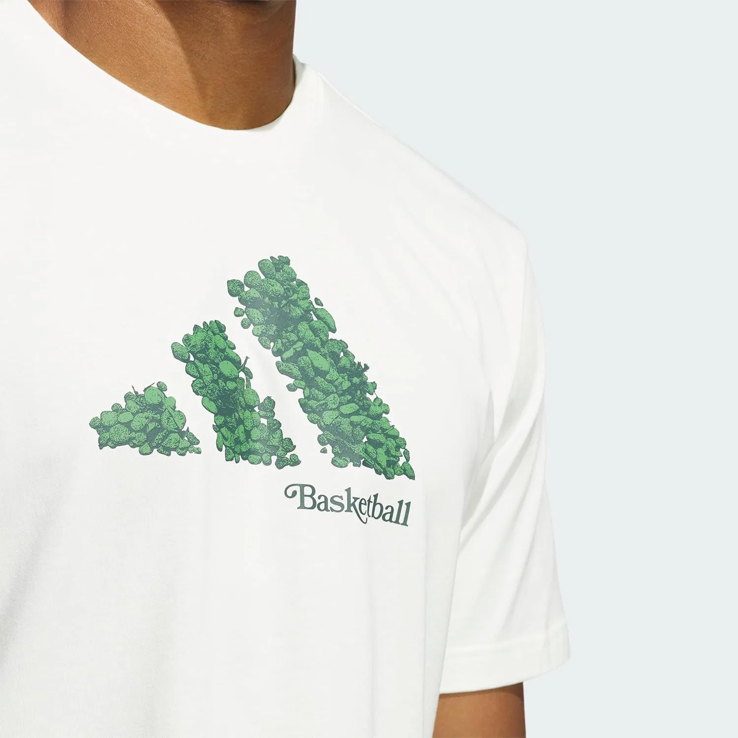 Футболка мужская adidas, 1 шт, Off-white — фото 3