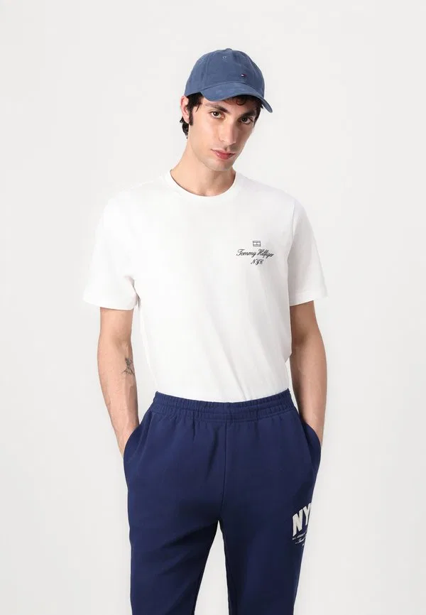 Спортивные штаны в стиле преппи Tommy Hilfiger, Preppy Navy — фото 4