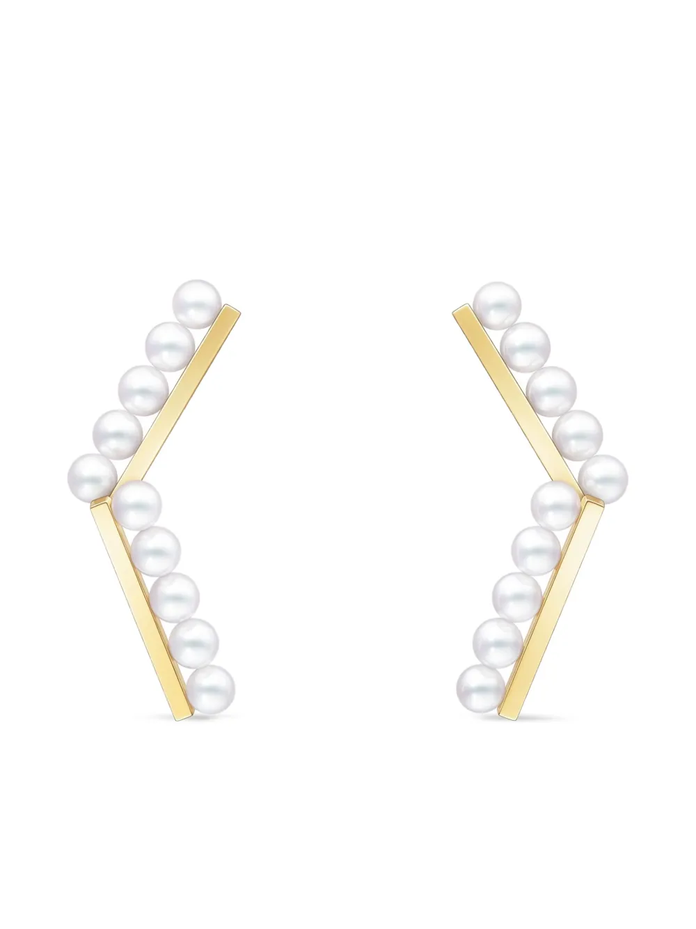 

Серьги Collection Line Balance Arm из желтого золота с жемчугом TASAKI, золотой