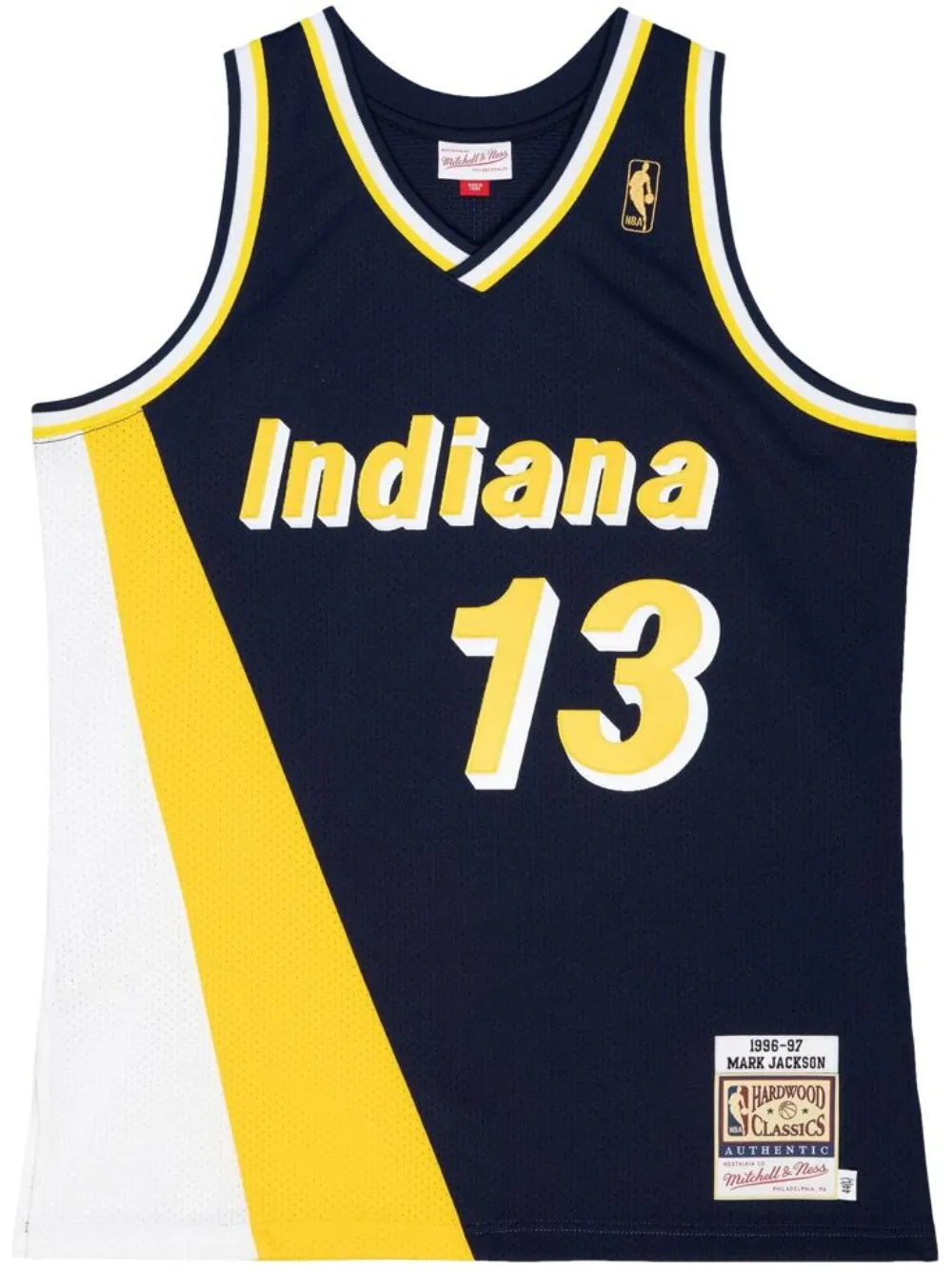 

Топ NBA Indiana Pacers 96 Mark Jackson Mitchell & Ness, синий