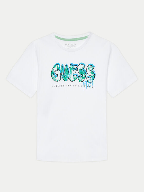 

Футболка стандартного кроя Guess, белый