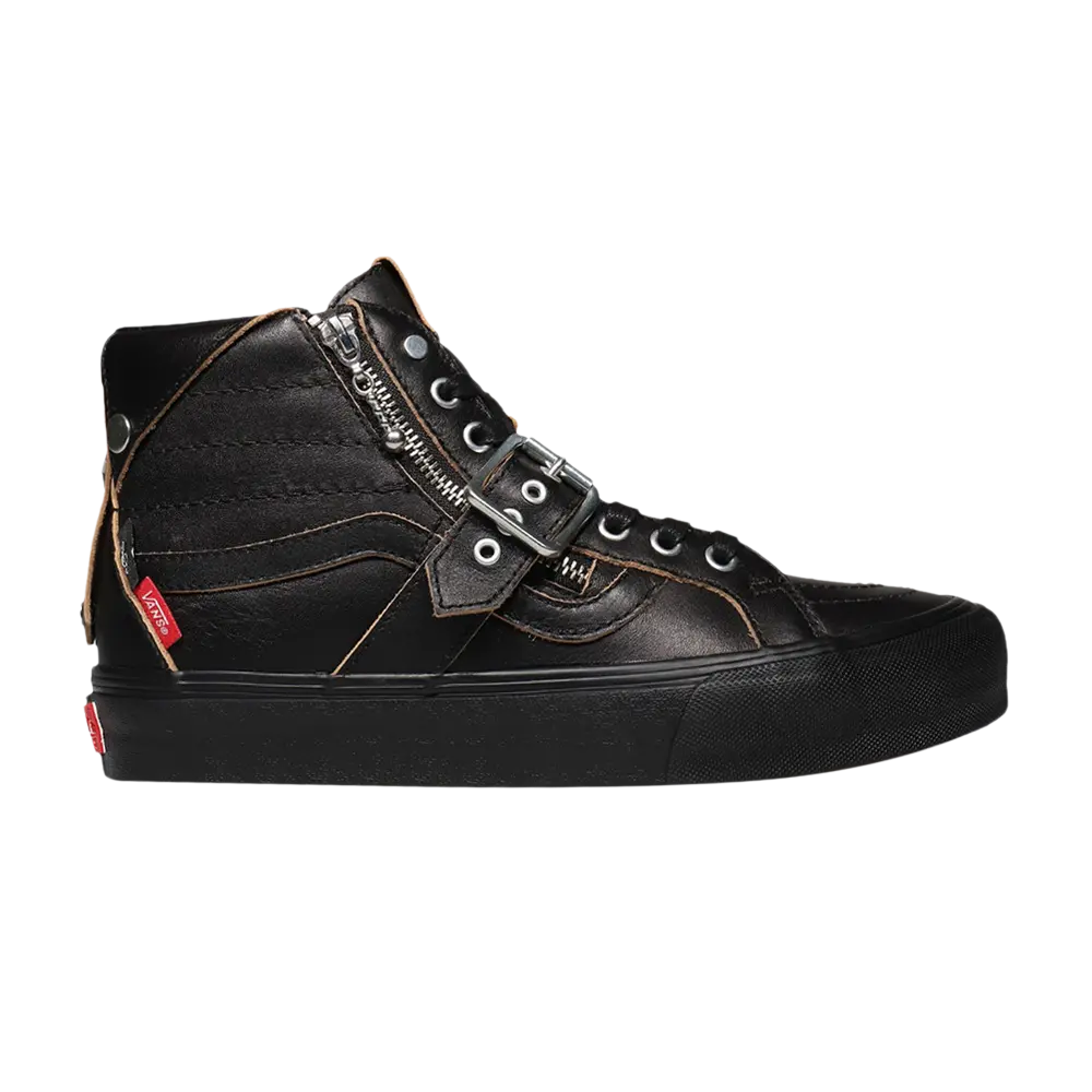 Ботинки Shane Gonzales x Sk8-Hi Reissue Strap VLT LX Vans, черный