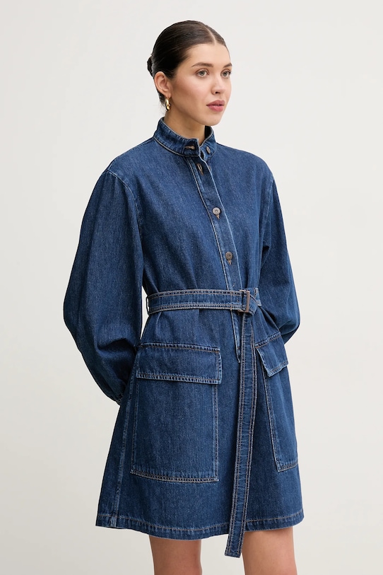 

Джинсовое платье Weekend Max Mara, темно-синий