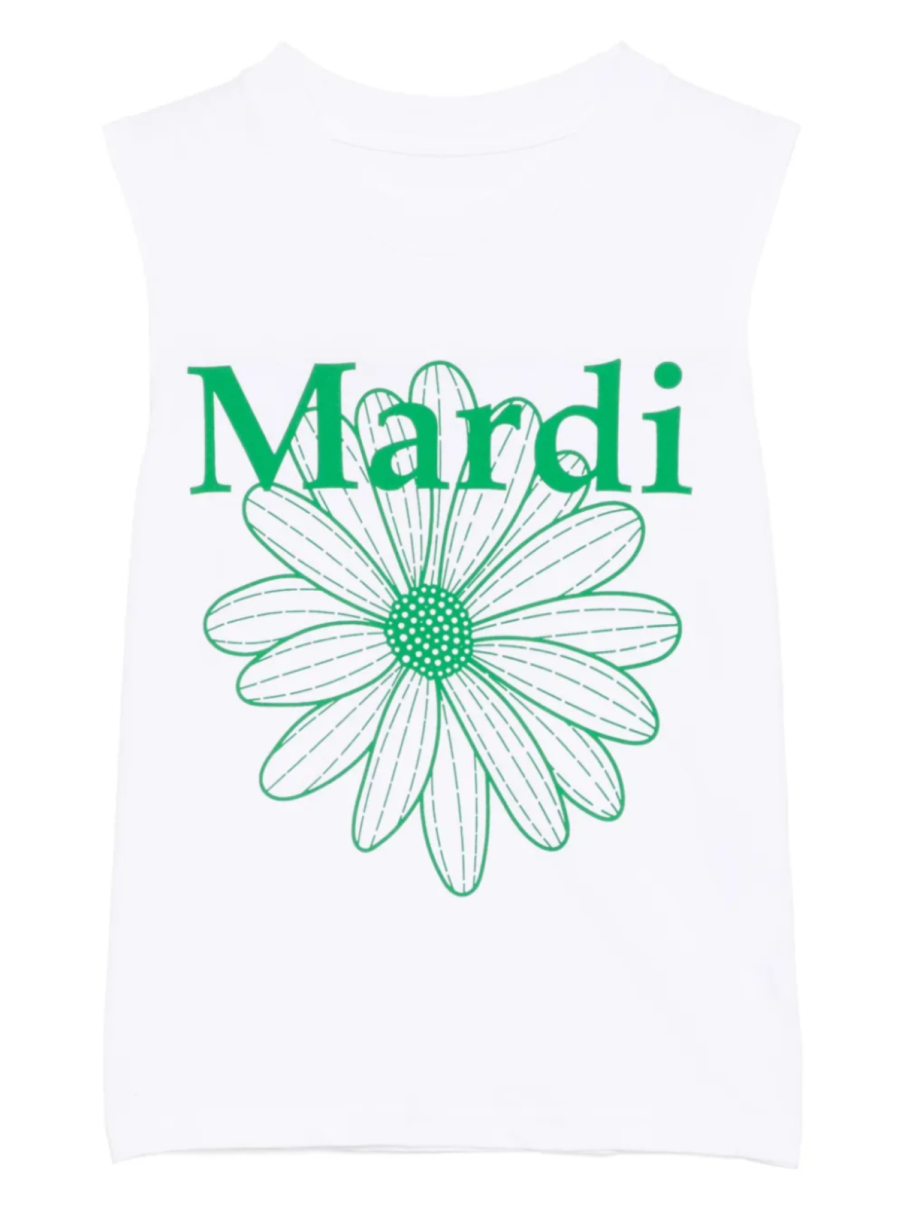 

Футболка Mardi Mercredi Les Petites топ Flowermardi, белый