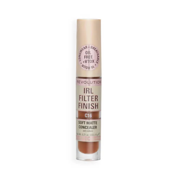 

Irl filter finish консилер Makeup Revolution, 6 г, цвет c16