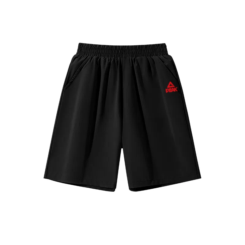 Шорты детские с логотипом PEAK Black