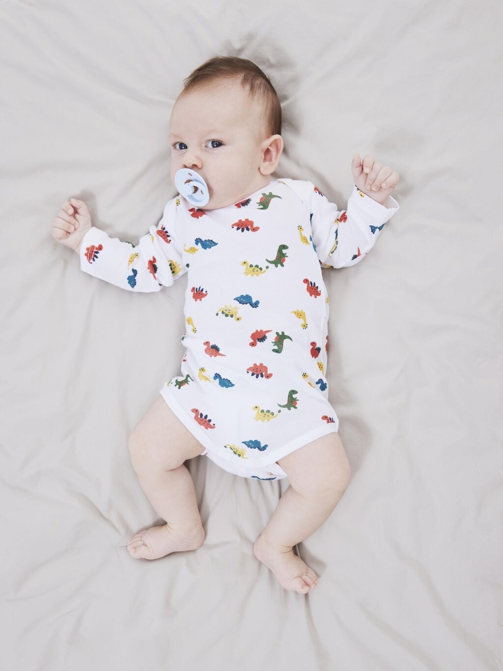 

Боди Nbmbody Dino Unisex 2 Pack Name it, цвет bright white