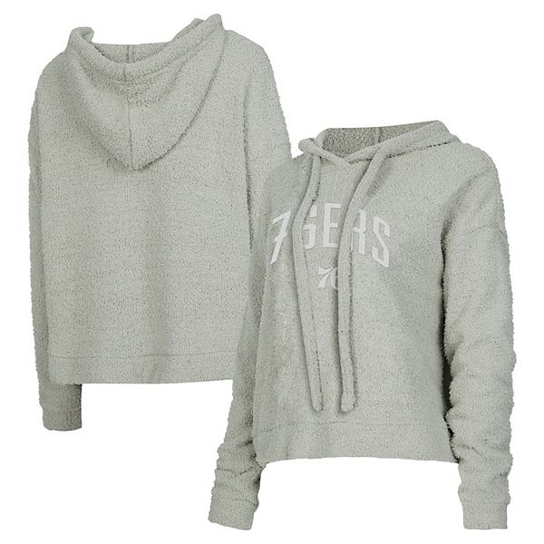 

Женский комфортный худи ventura philadelphia 76ers concepts sport gray Unbranded