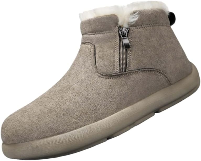 

Зимние сапоги FmShi на толстой подошве и с высоким верхом, с мягким утеплителем, противоскользящей подошвой, удобные и универсальные, подходят для активного отдыха и повседневной носки, серый