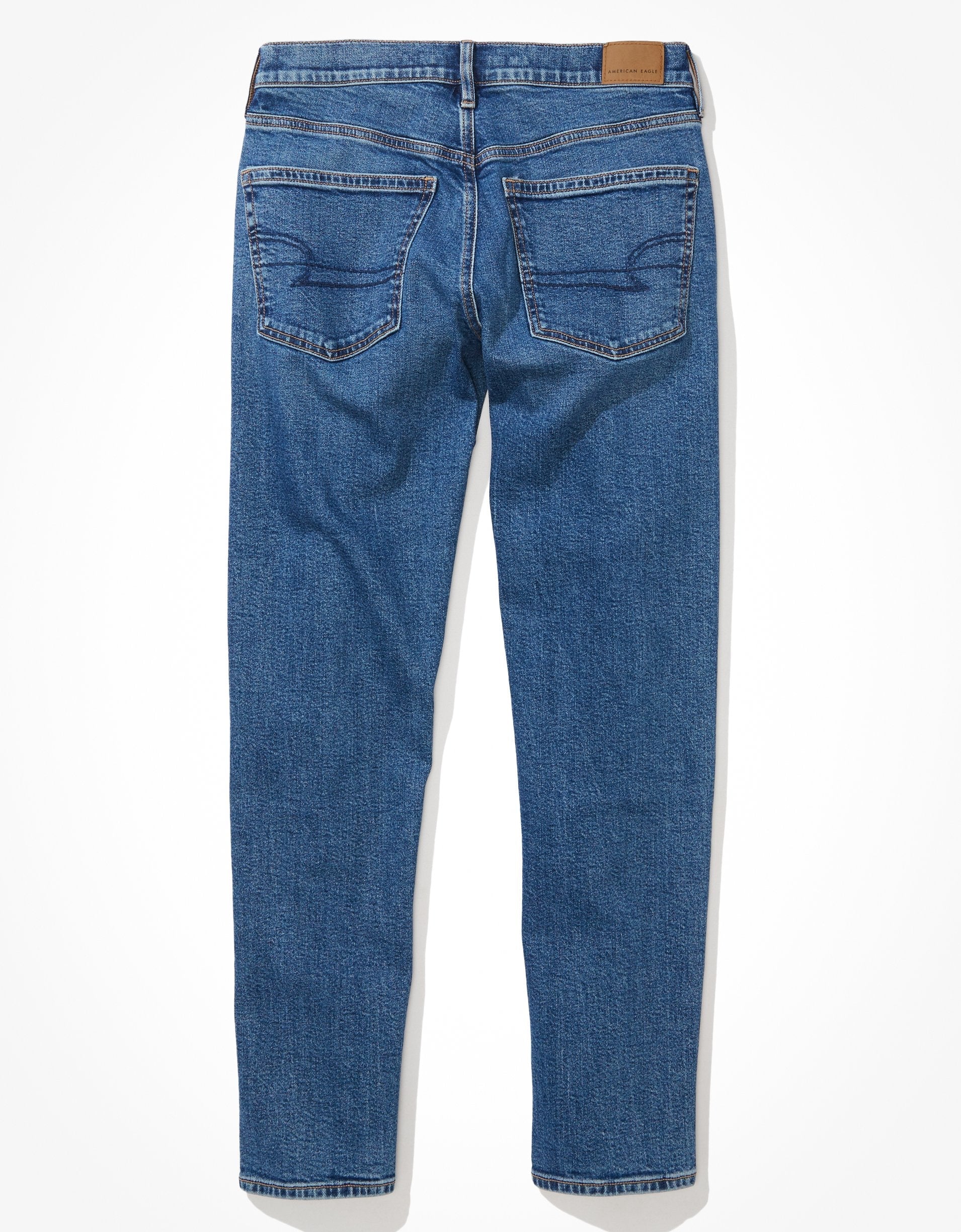 

AE Stretch '90s Прямые джинсы American Eagle Outfitters, цвет bright bluebell