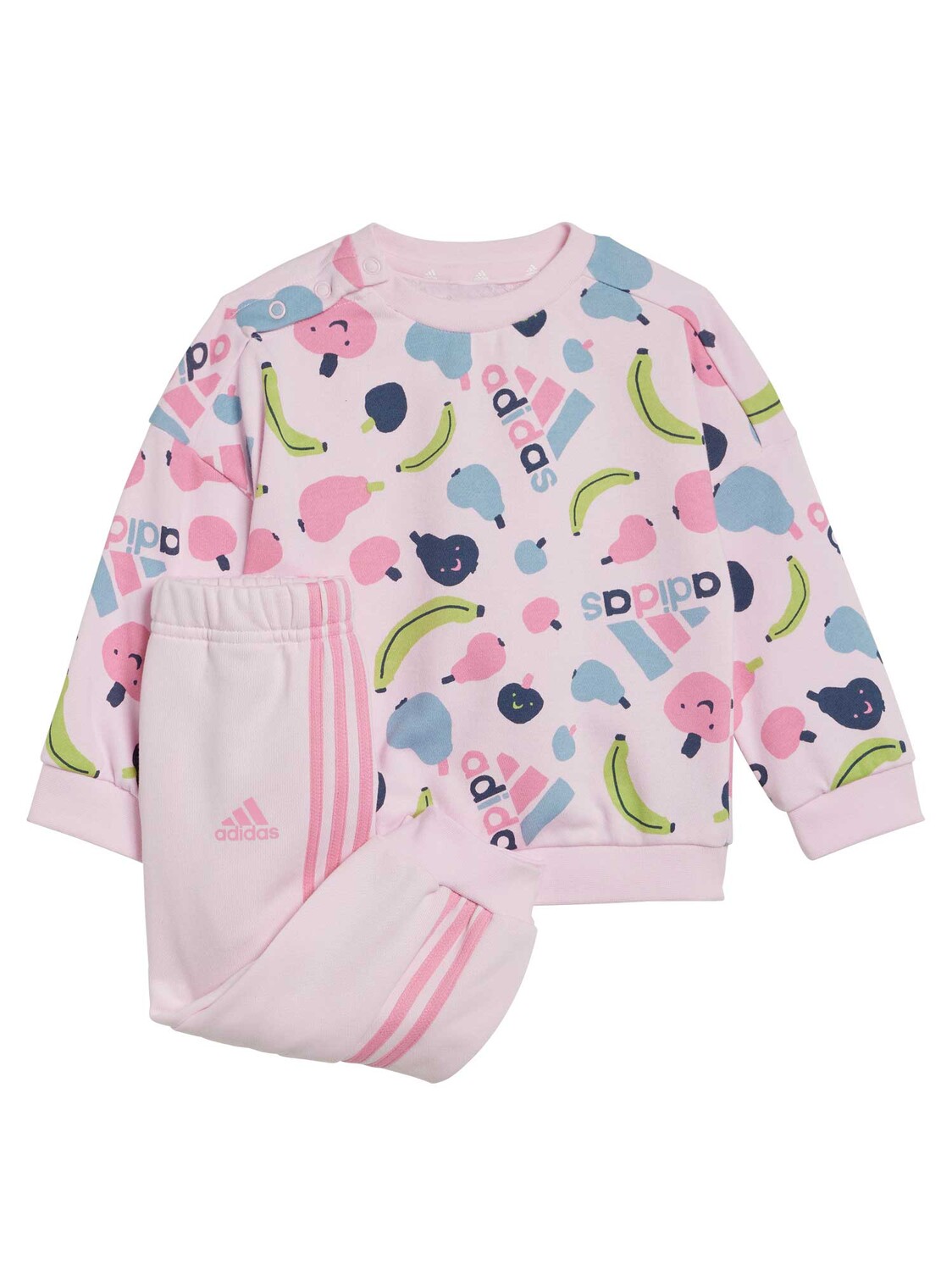 

Спортивный костюм Adidas Sportswear Essentials Allover Print, розовый