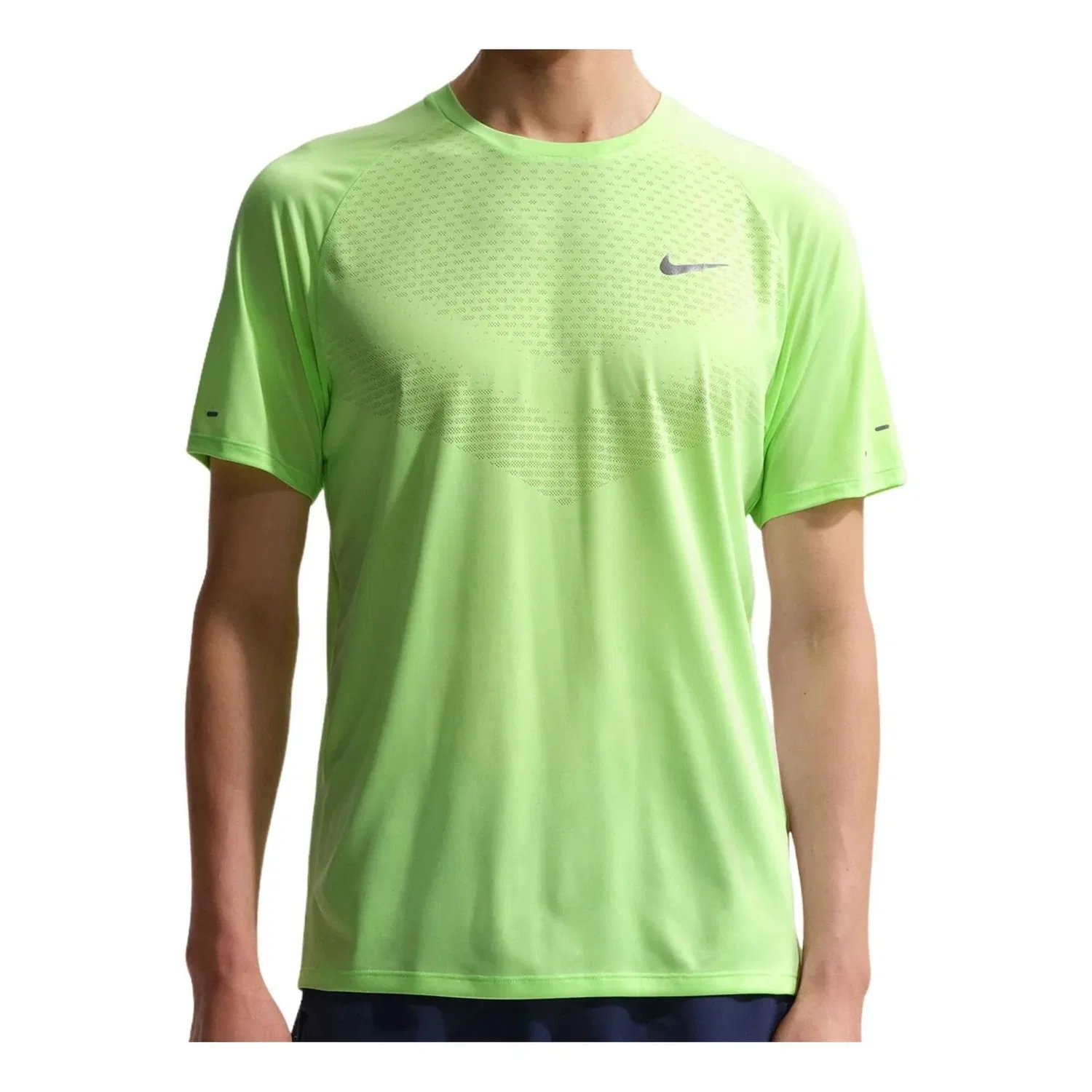 Футболка Nike Stride Dri-FIT ADV 'Lime Blast' HV5204-377, зеленый