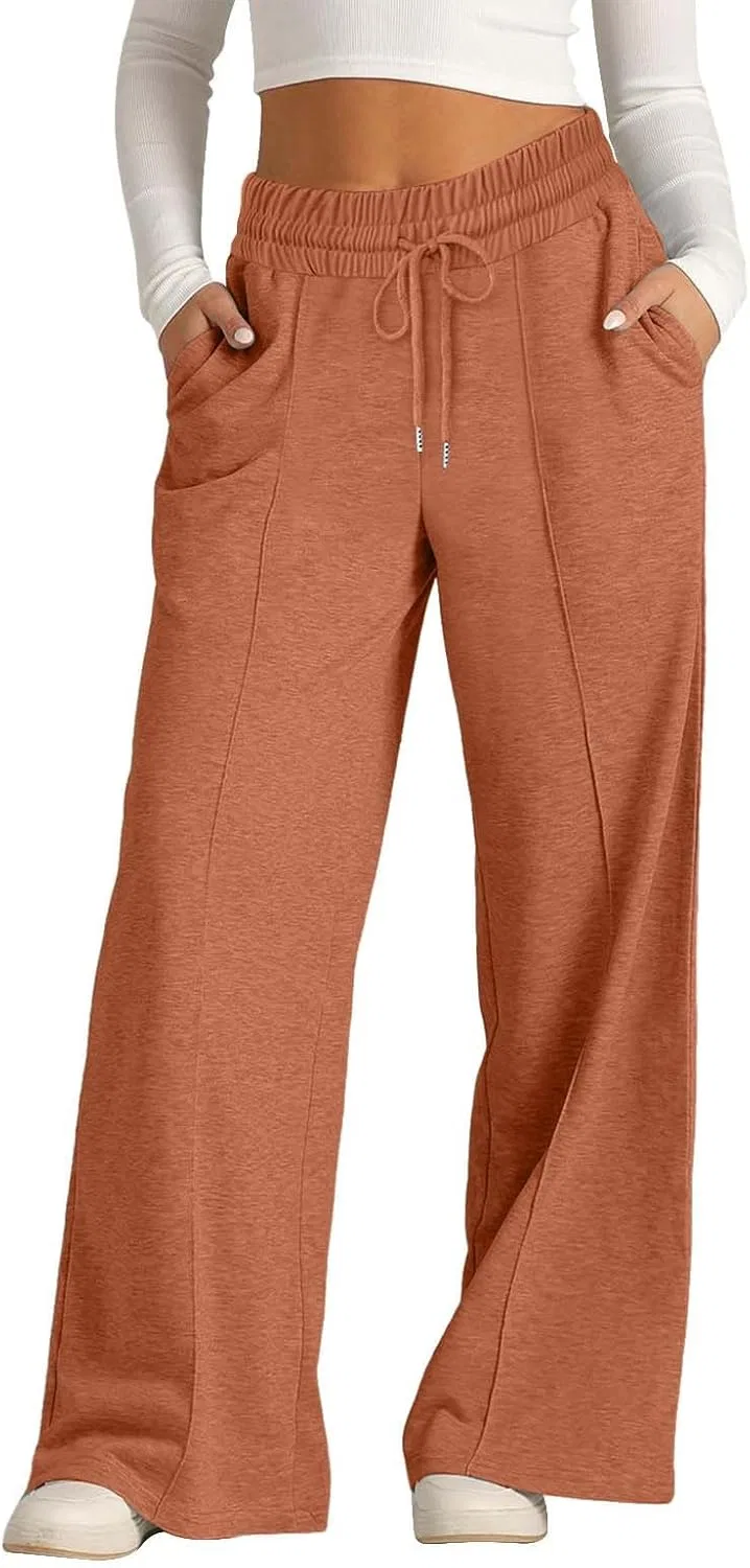Женские спортивные брюки оверсайз, Generic, 3-orange