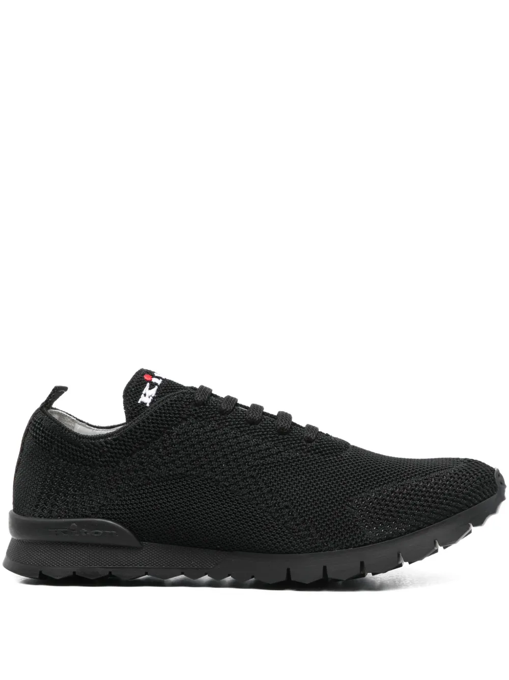 

Вязаные кеды на шнуровке Kiton, черный