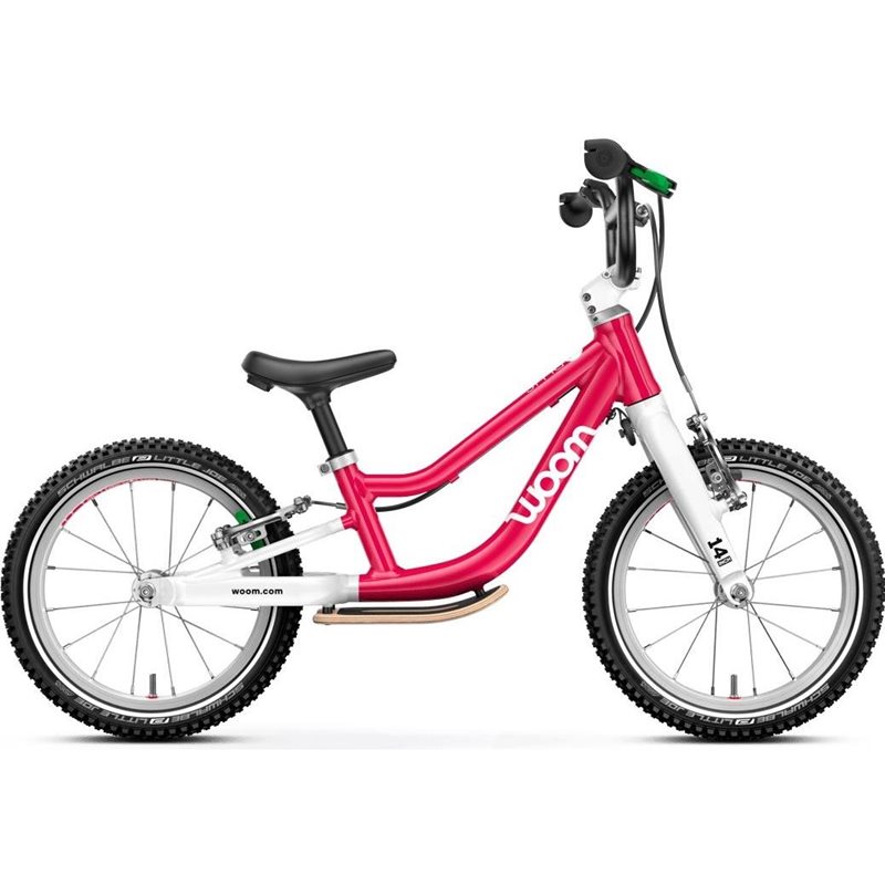 

Детский беговел Woom Go 1 Plus 14", ярко-розовый