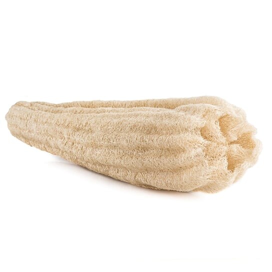 Спонж из люфы для мытья тела и массажа 60 см + Yasmeen Natural Peeling Luffa/ — фото 2