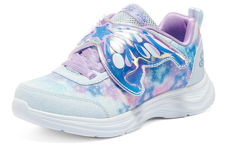 Кроссовки Skechers Girls Kids Lifestyle Shoes GS Low-top, голубой — фото 3