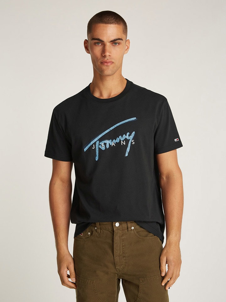 

Футболка TOMMY JEANS, черный