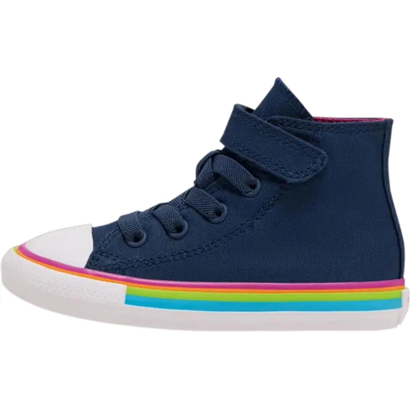 Converse Кроссовки Chuck Taylor All Star Cushioning, Wear Resistant High top для малышей, цвет Marine Blue
