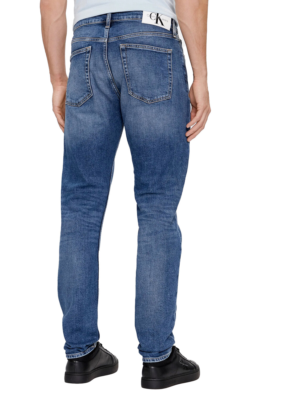 

Джинсы jeans slim tapered Calvin Klein, синий