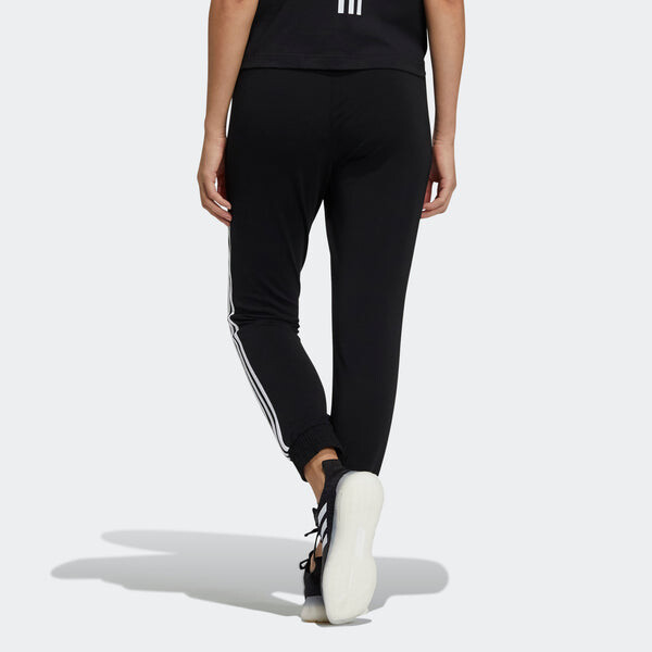 Спортивные штаны (WMNS) adidas Fi Pt Sj Elastic Slim Fit Bundle Feet Sports Pants/Trousers/Joggers Black, черный — фото 3