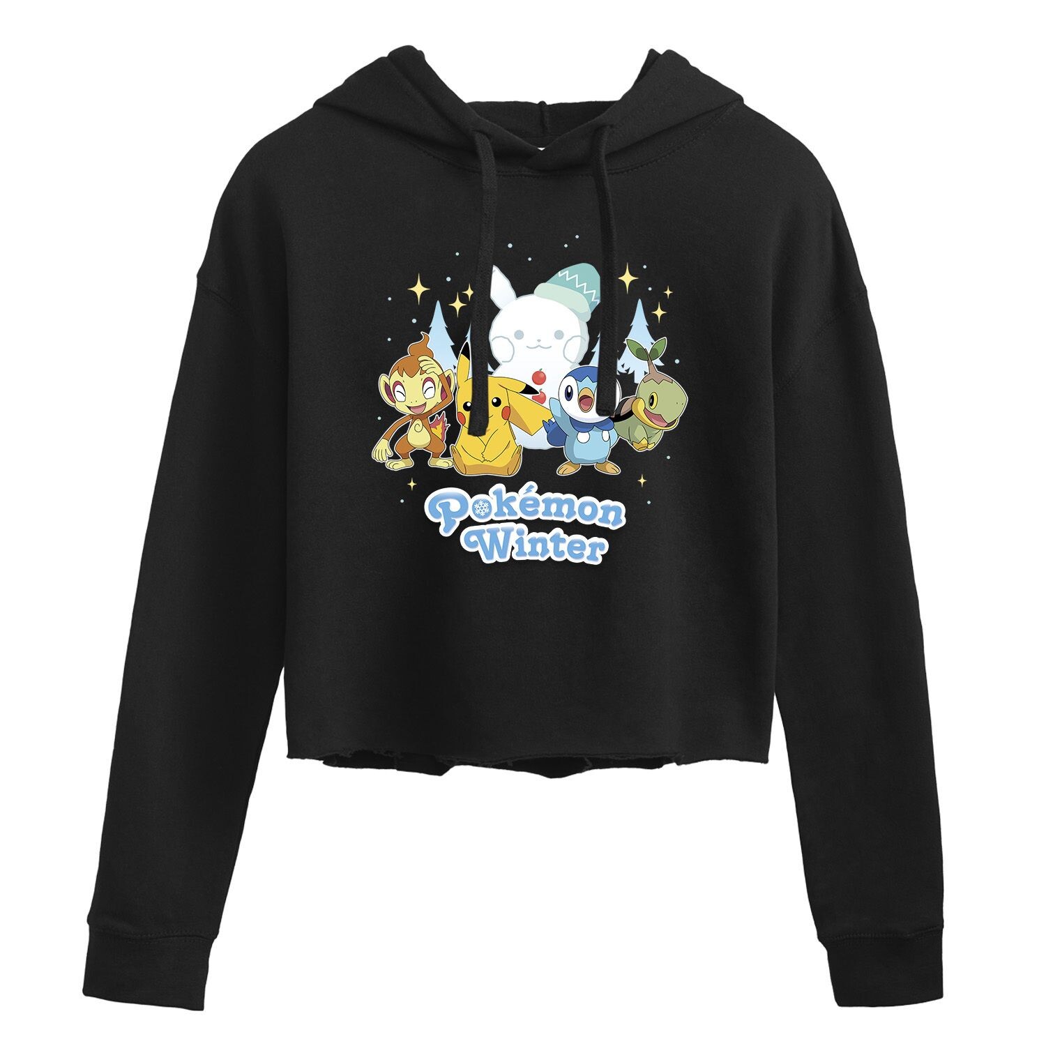

Укороченная толстовка с рисунком Pokémon Winter Groupshot для юниоров Licensed Character