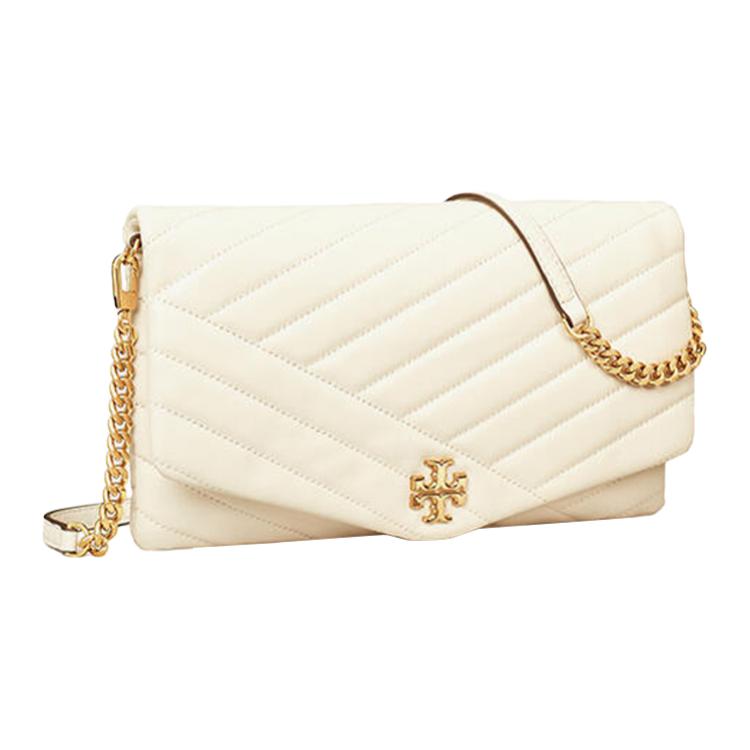 

TORY BURCH Сумка Kira Sheepskin, кроссбоди, наплечная сумка Medium Women's White