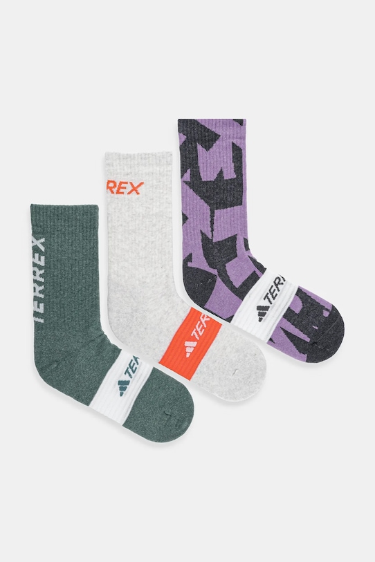 

Носки Multi 3 пары Adidas Terrex, зеленый