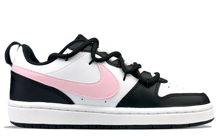 

Кроссовки Nike Court Borough Skateboard Shoes Women's Low-Top Pink, Черный, Кроссовки Nike Court Borough Skateboard Shoes Women's Low-Top Pink