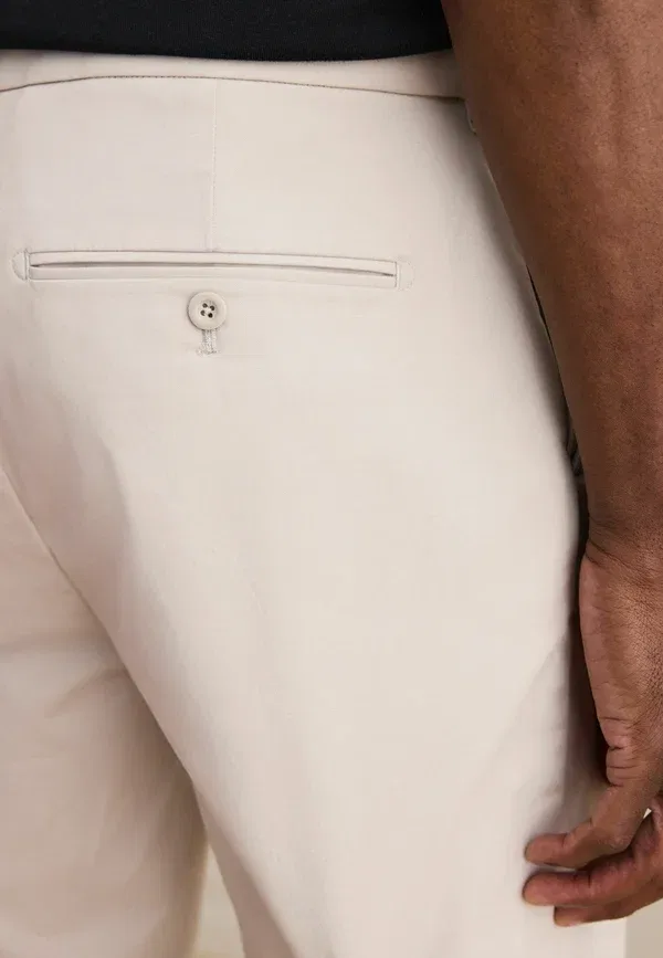 Брюки чинос Slim fit ultimate, Next, бежевый — фото 2