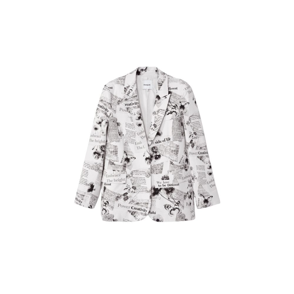 

Белые хлопковые костюмы и блейзеры Desigual