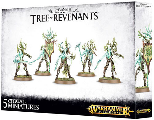 

Миниатюра Games Workshop Warhammer Age of Sigmar: Sylvaneth - Tree-Revenants/Spite-Revenants
