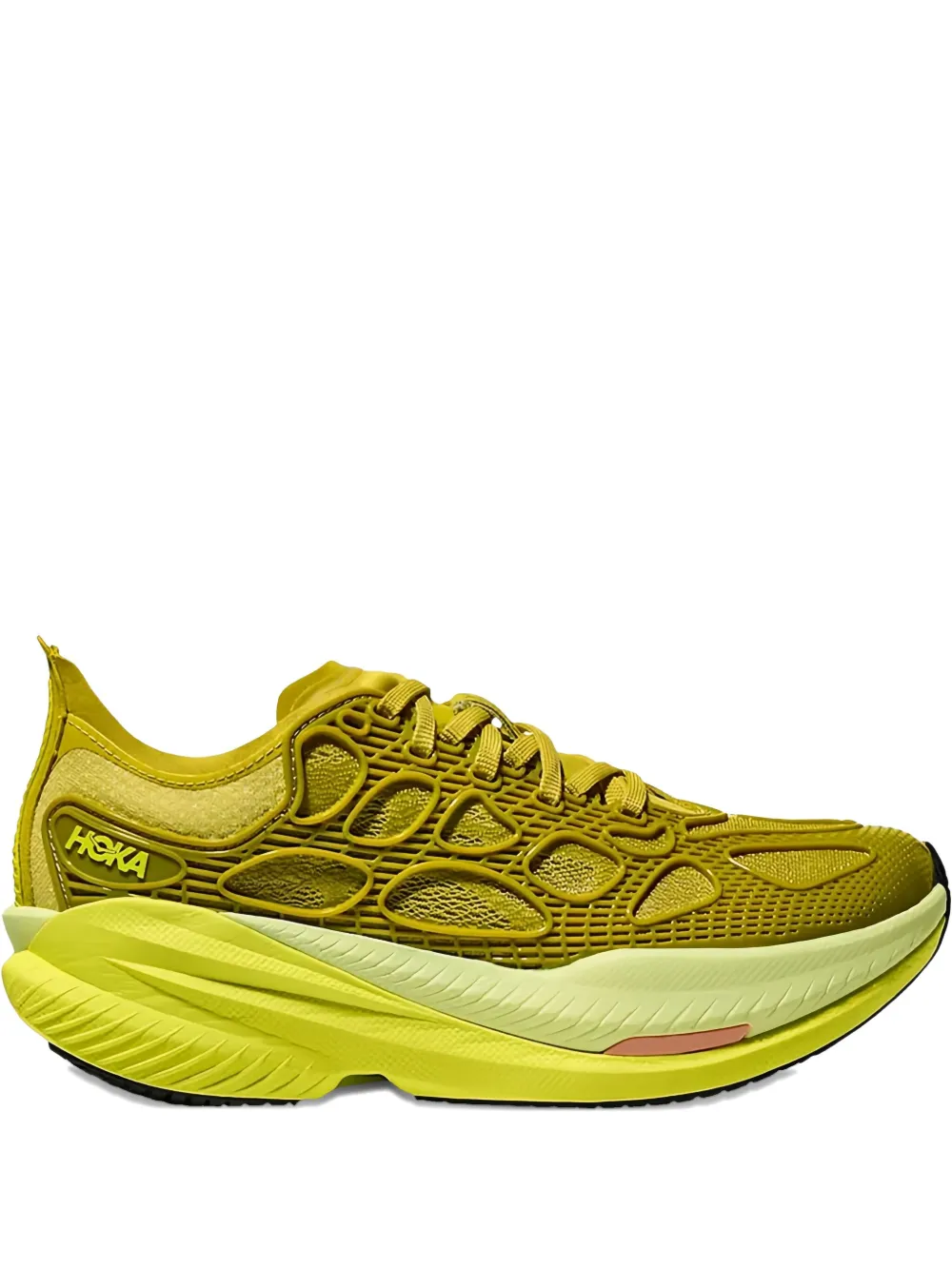 

Кроссовки Mach X Caged HOKA, зеленый