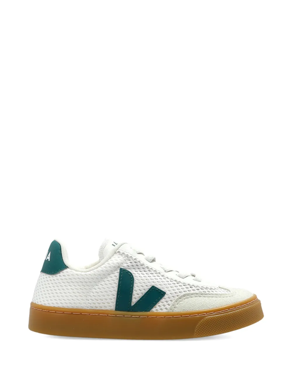 Кроссовки с нашивкой-логотипом Veja Kids, белый — фото 2
