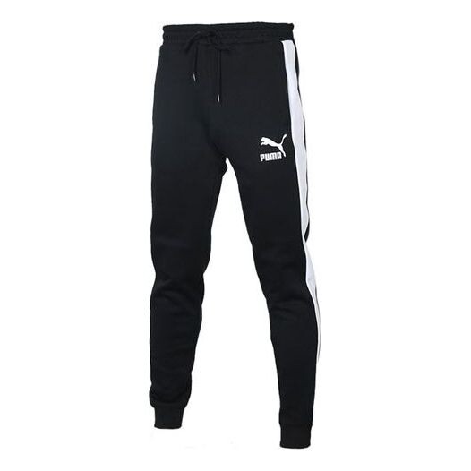 

Брюки iconic t7 track pants 'black' Puma, черный