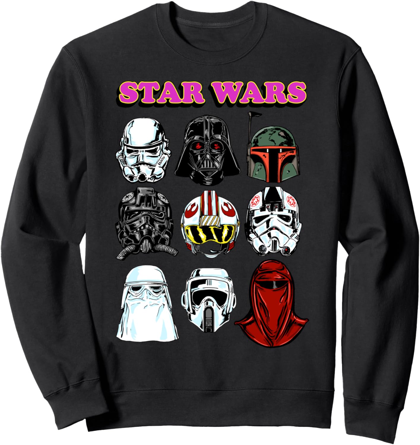 

Толстовка с изображением злодеев из «Звездных войн», черная Star Wars, Черный, Толстовка с изображением злодеев из «Звездных войн», черная Star Wars