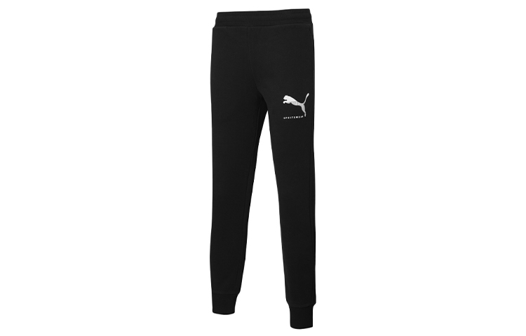 

Мужские трикотажные спортивные штаны Puma, цвет Black