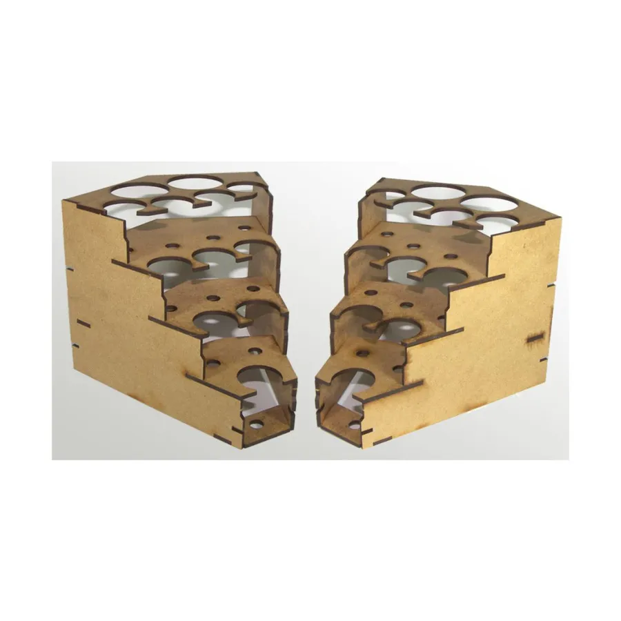 

Угол стойки с красками Анхеля Хиральдеза (обычный), Tray Inserts (Customeeple)
