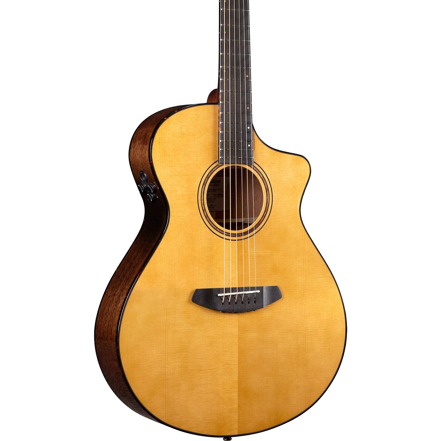 

Breedlove Organic Solo Pro CE Красный кедр-африканское красное дерево Концертная акустическая-электрическая гитара Edge Burst