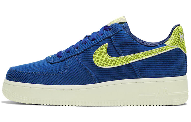 

Кроссовки Olivia Kim x Nike Air Force 1 Low, синий/белый/желтый