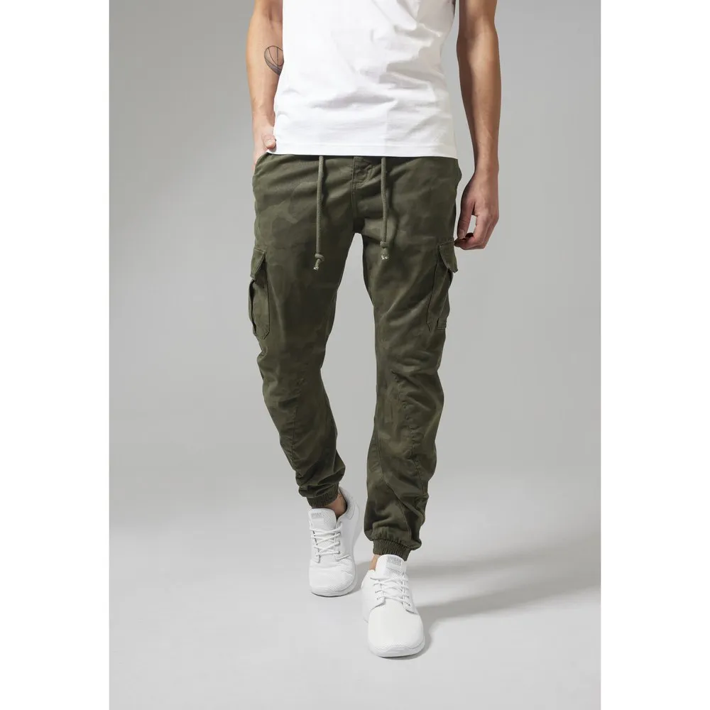 

Брюки карго Urban Classics Basic, зеленый