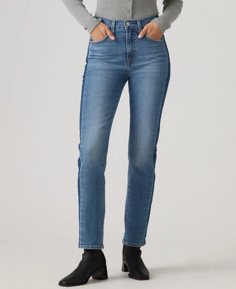 Женские джинсы 724 с высокой посадкой и прямым кроем Levi's, By Her Side