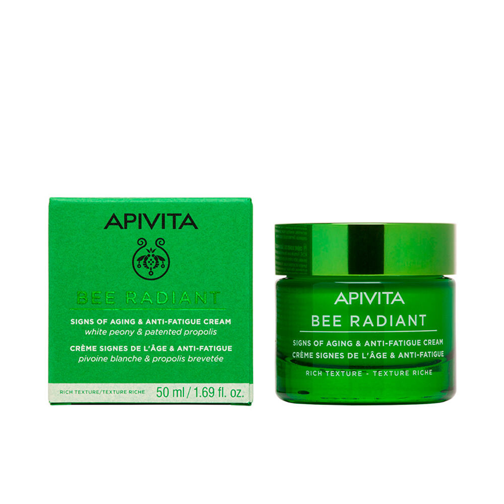 Крем для лица Apivita — Против морщин Bee radiant crema signos de la edad y antifatiga, 50 мл — фото 3