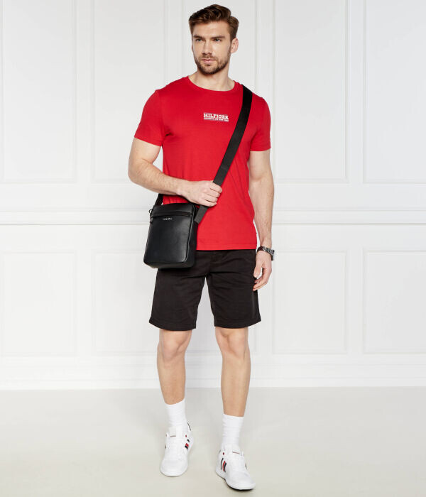 Футболка Tommy Hilfiger Slim Fit, красный — фото 2