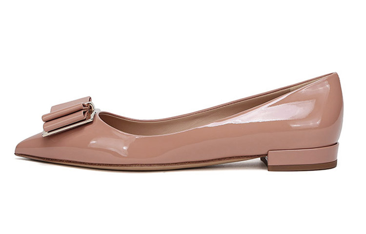 Туфли женские Ferragamo низкие, розовый