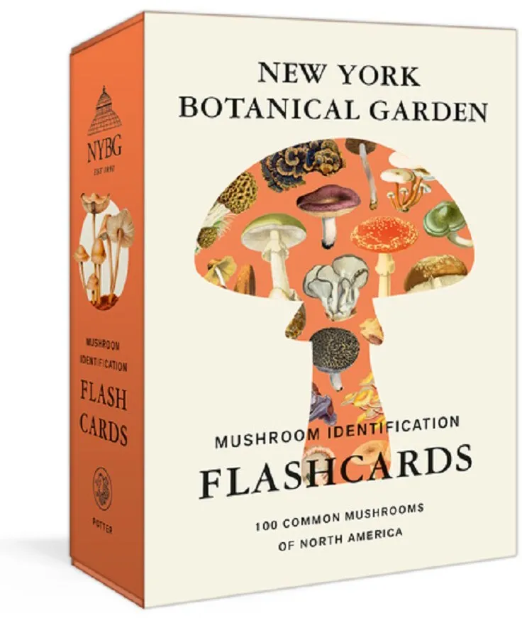 

Карточки для определения грибов Нью-Йоркского ботанического сада Clarkson Potter, None