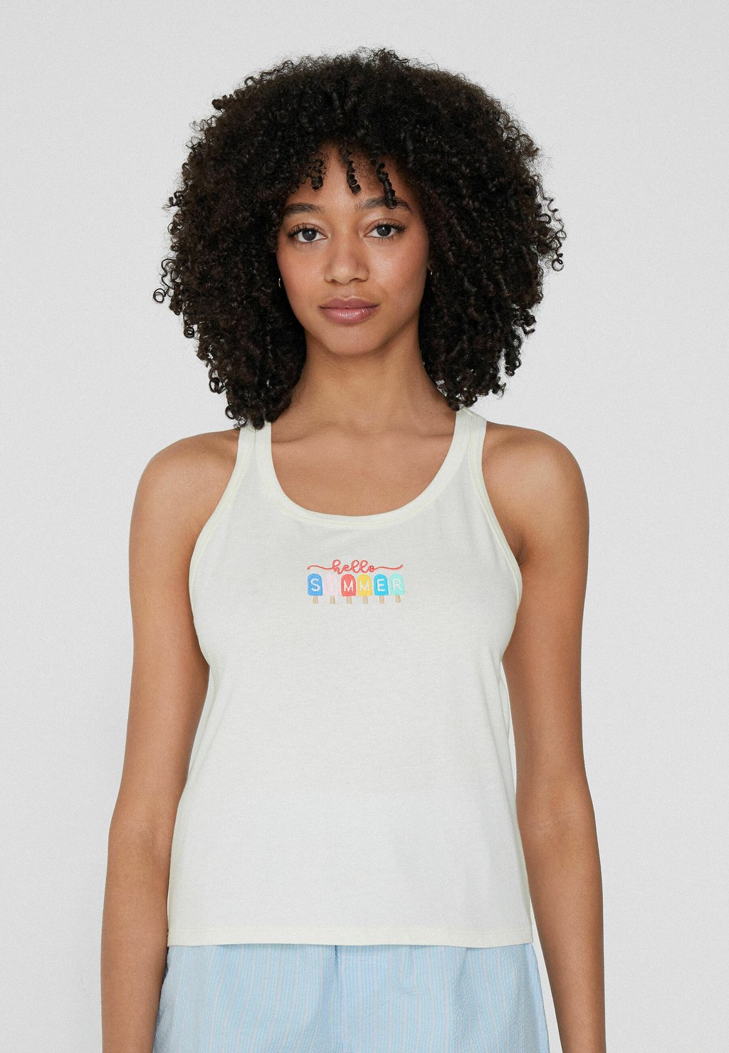 

Топ Tezenis, кремовый