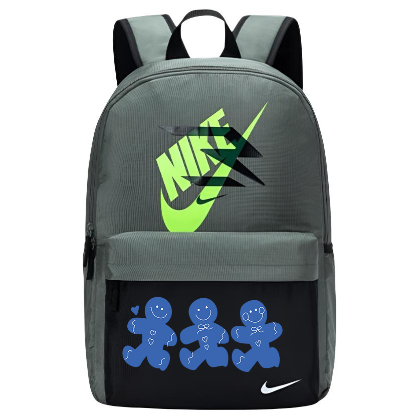 

Рюкзак унисекс Bubble English с термопереносом из полиамида Nike, синий cookies person