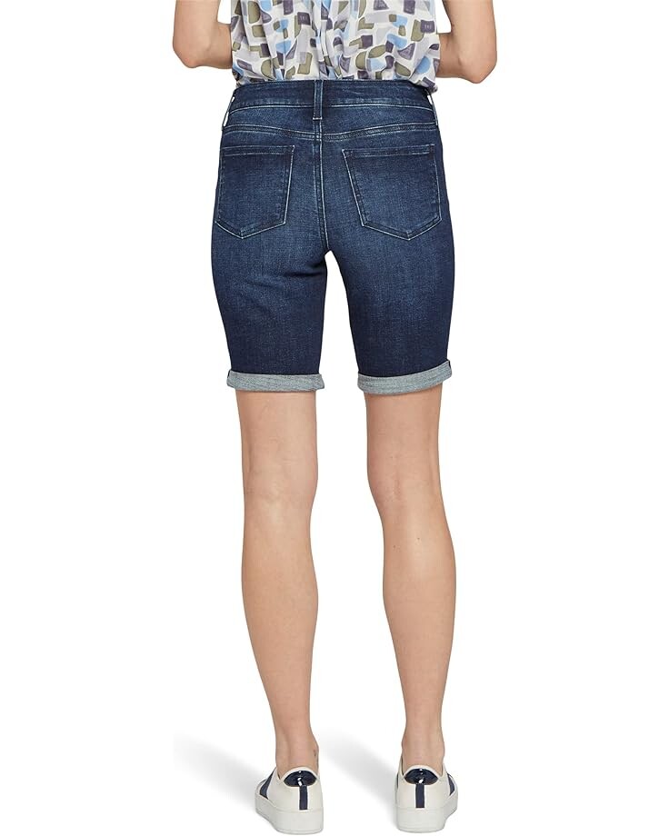 

Шорты NYDJ Ella Shorts w/ 1" Cuff in Mesquite, цвет Mesquite
