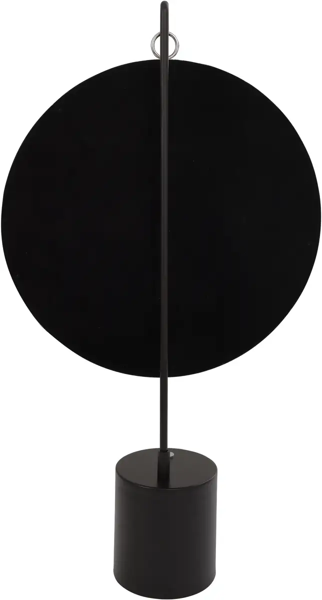 Декоративное зеркало Kayoom "Настольное зеркало Eleganca 325", (1 шт.), стоячее зеркало 41х75х14 см, Ø 0 см, черный/серебристый — фото 2
